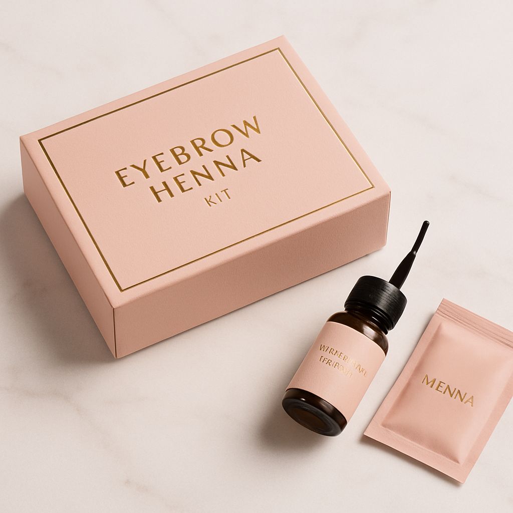 Kit Henna Sobrancelha